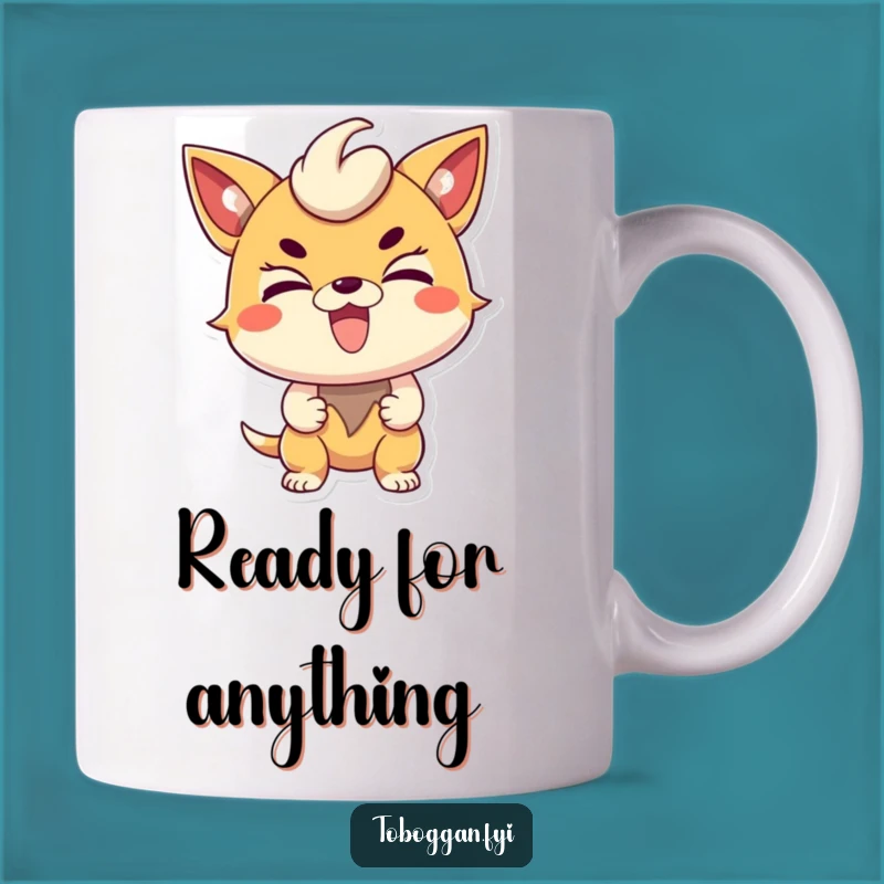 Funny Determined Character Mug - For the Motivated and Enthusiastic