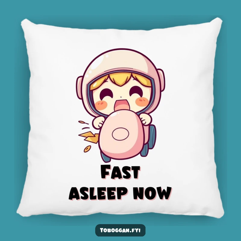 Funny Excited Speeding Pillow - Cozy Thrill Cushion Gift
