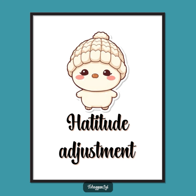 Funny Mischief Maker Digital Art: Cute Character Print, Whimsical Gift!