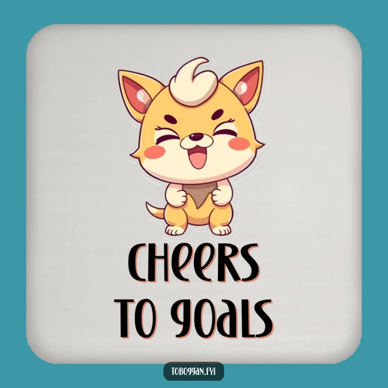 Funny Determined Character Drink Coaster - Protect Surfaces with Drive