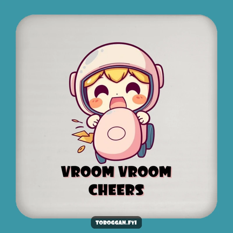 Funny Excited Speeding Coaster - Protect Surfaces with Thrill Gift