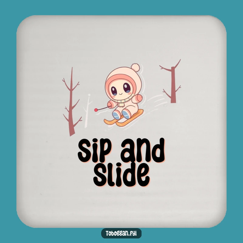 Funny Snowy Hill Zipping Coaster - Cute Winter Protector