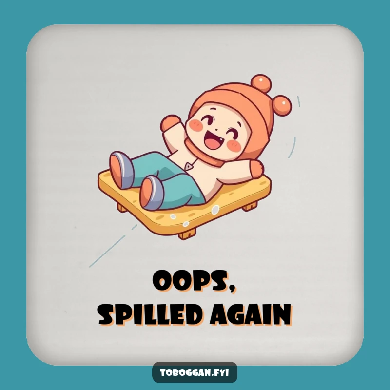 Funny Toboggan Tumble Coaster: Protect Surfaces with Playful Mishaps