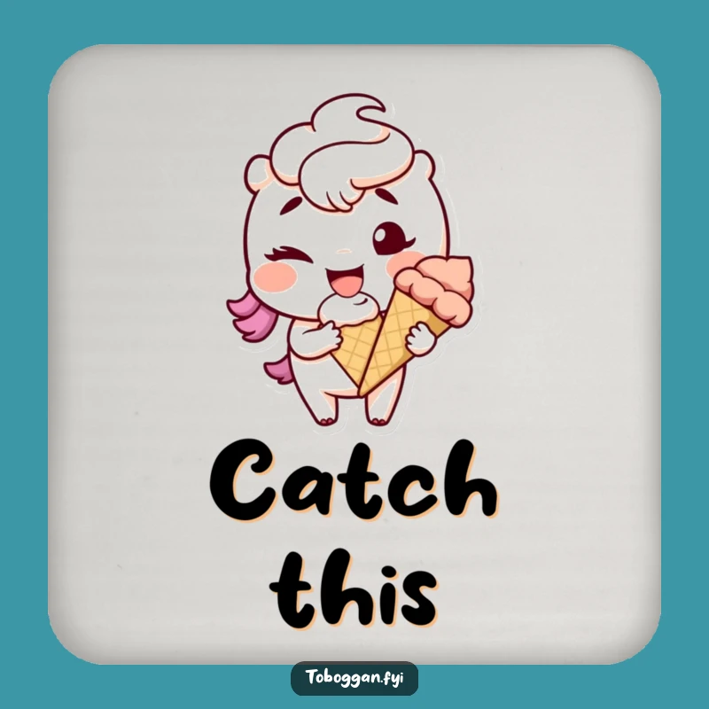 Funny Winking Snowball Coasters: Protect Surfaces with Playful Winter Fun, Set of Funny Gifts