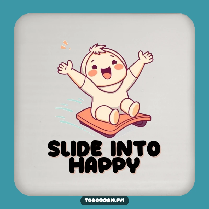 Funny Character Slope Slide Coaster: Protect Surfaces with Style