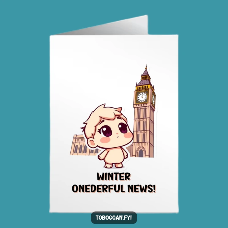 Hilarious Free Printable Congrats Card: Curious Snowman's Winter Wonder Success Downloadable