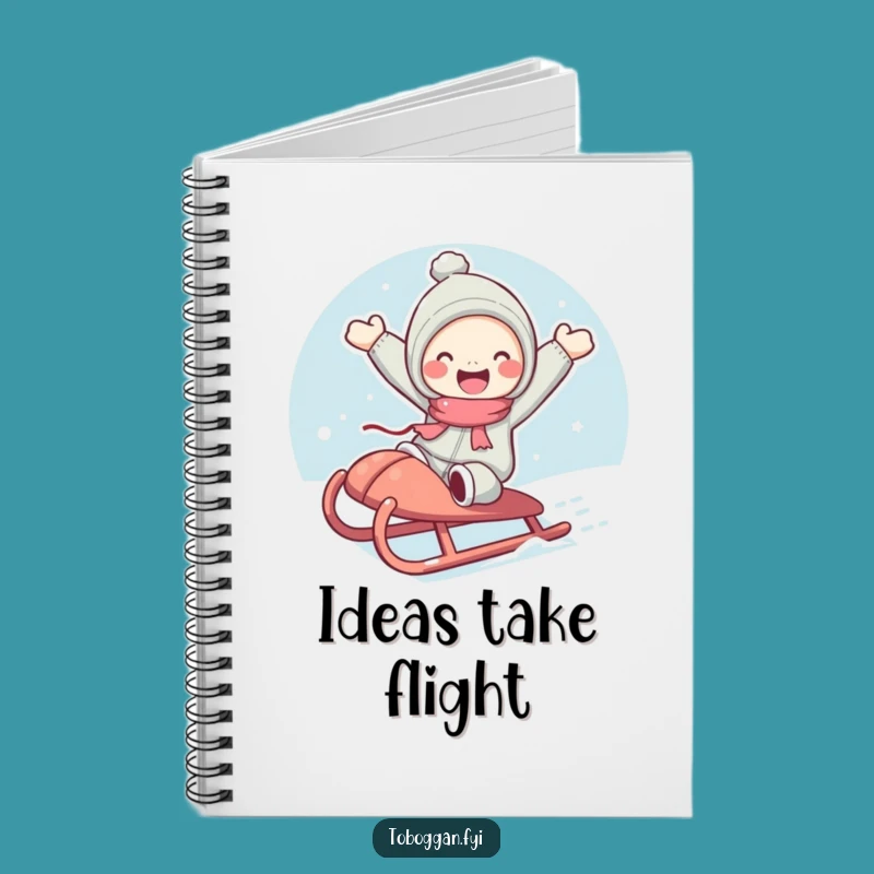 Funny Joyful Jump Notebook: Rosy Cheeked Character's Journal