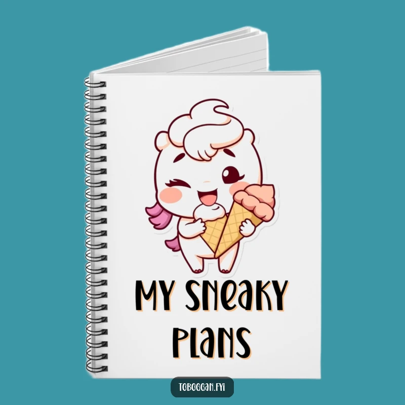 Funny Winking Snowball Notebook: Jot Down Mischief with Winter Flair, Great Funny Gift